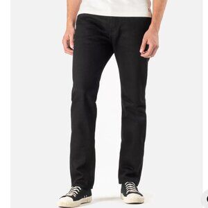 Iron Heart  Ignition Works 20oz Denim Slim Fit Tapered Cut Jeans - Black (W31)